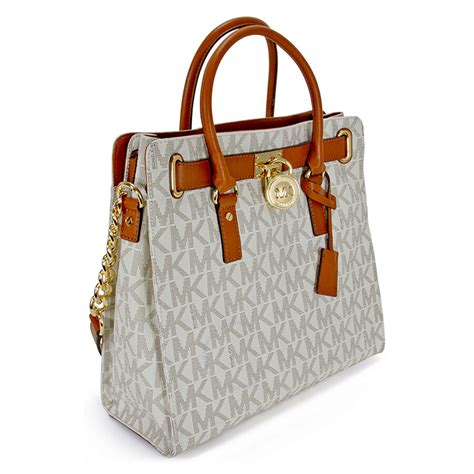 michael kors hamilton bag vanilla